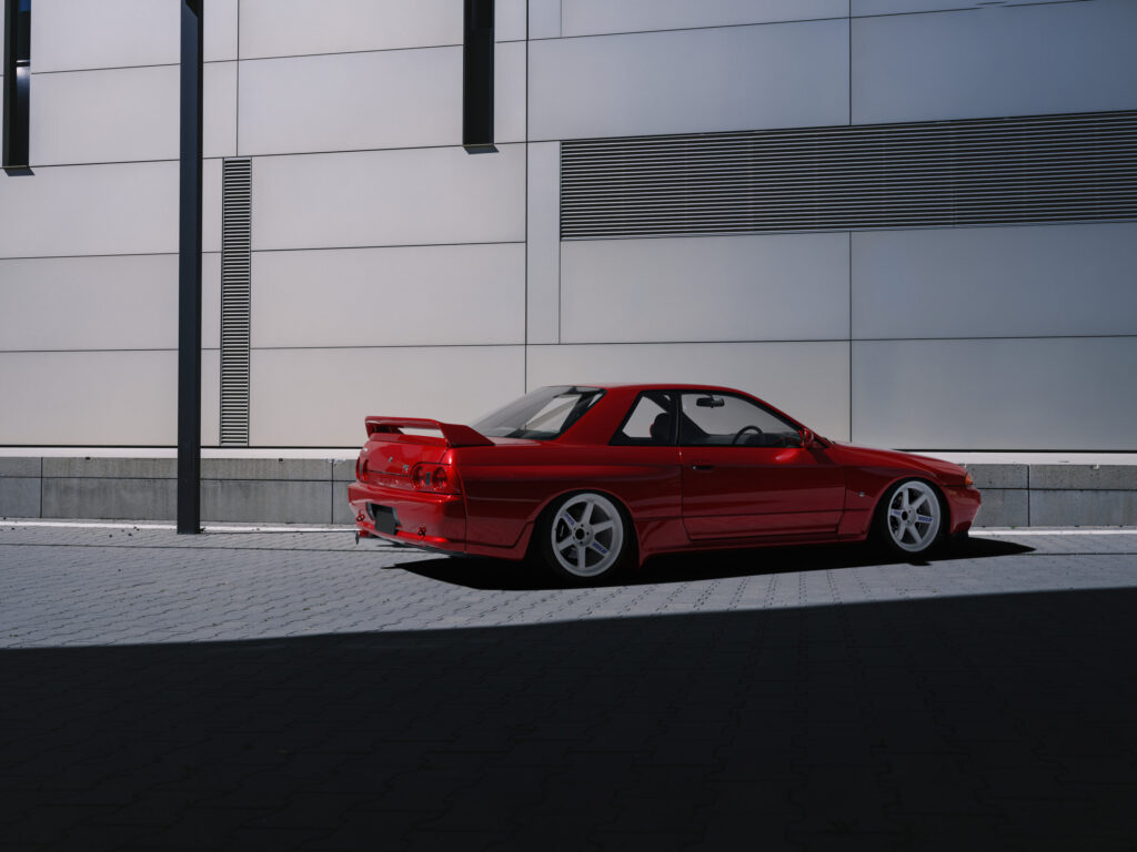 Nissan Skyline R32 GTR — automotive 3D model, view 3