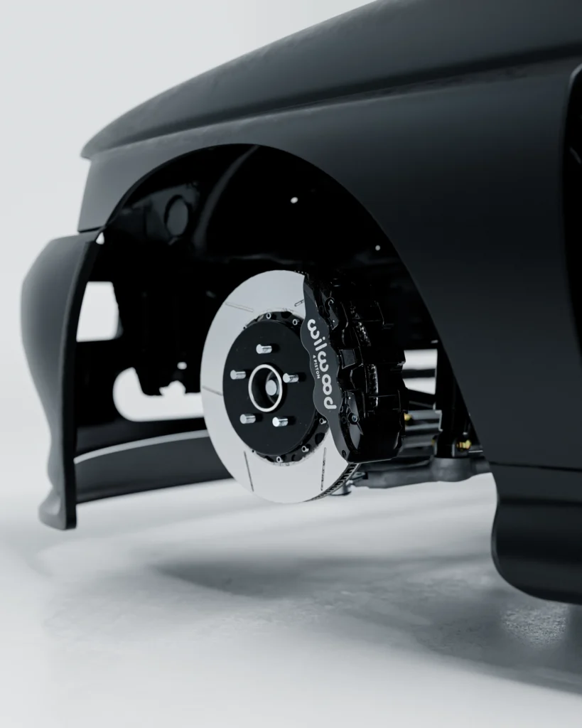 Ford Escort Cosworth RS — automotive 3D model, view 1