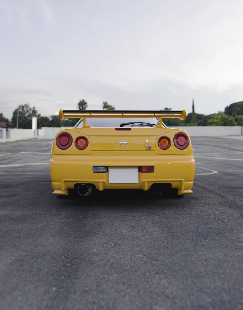 Nissan Skyline R34 GTR — automotive 3D model, view 3