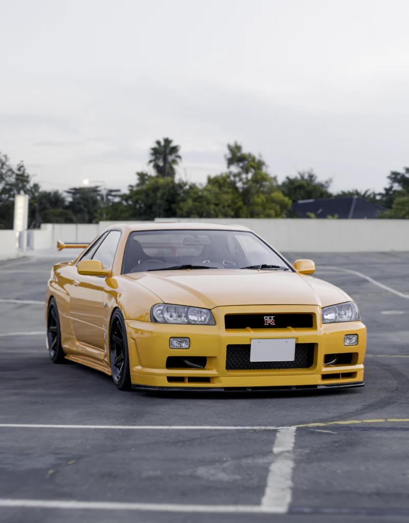 Nissan Skyline R34 GTR — automotive 3D model, view 1