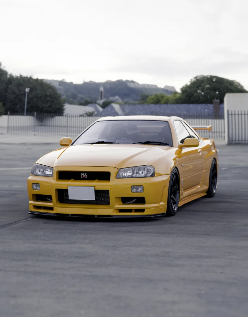 Nissan Skyline R34 GTR — automotive 3D model, view 2