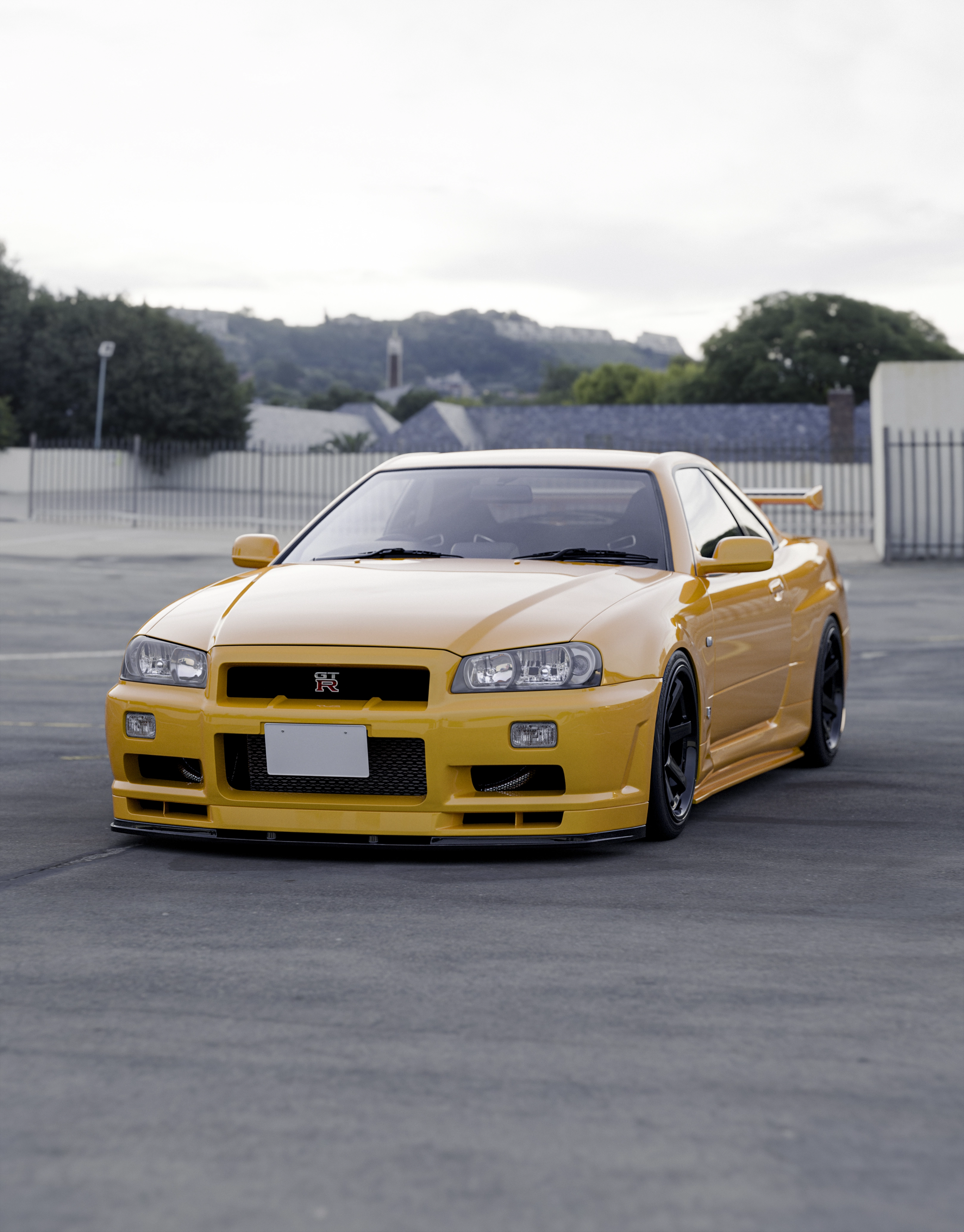 Nissan Skyline R34 GTR — automotive 3D model, view 2
