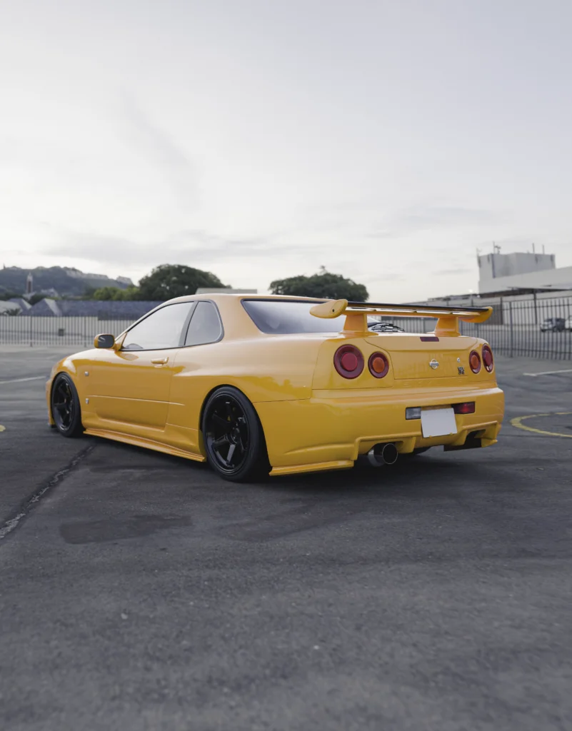 Nissan Skyline R34 GTR — automotive 3D model, view 4