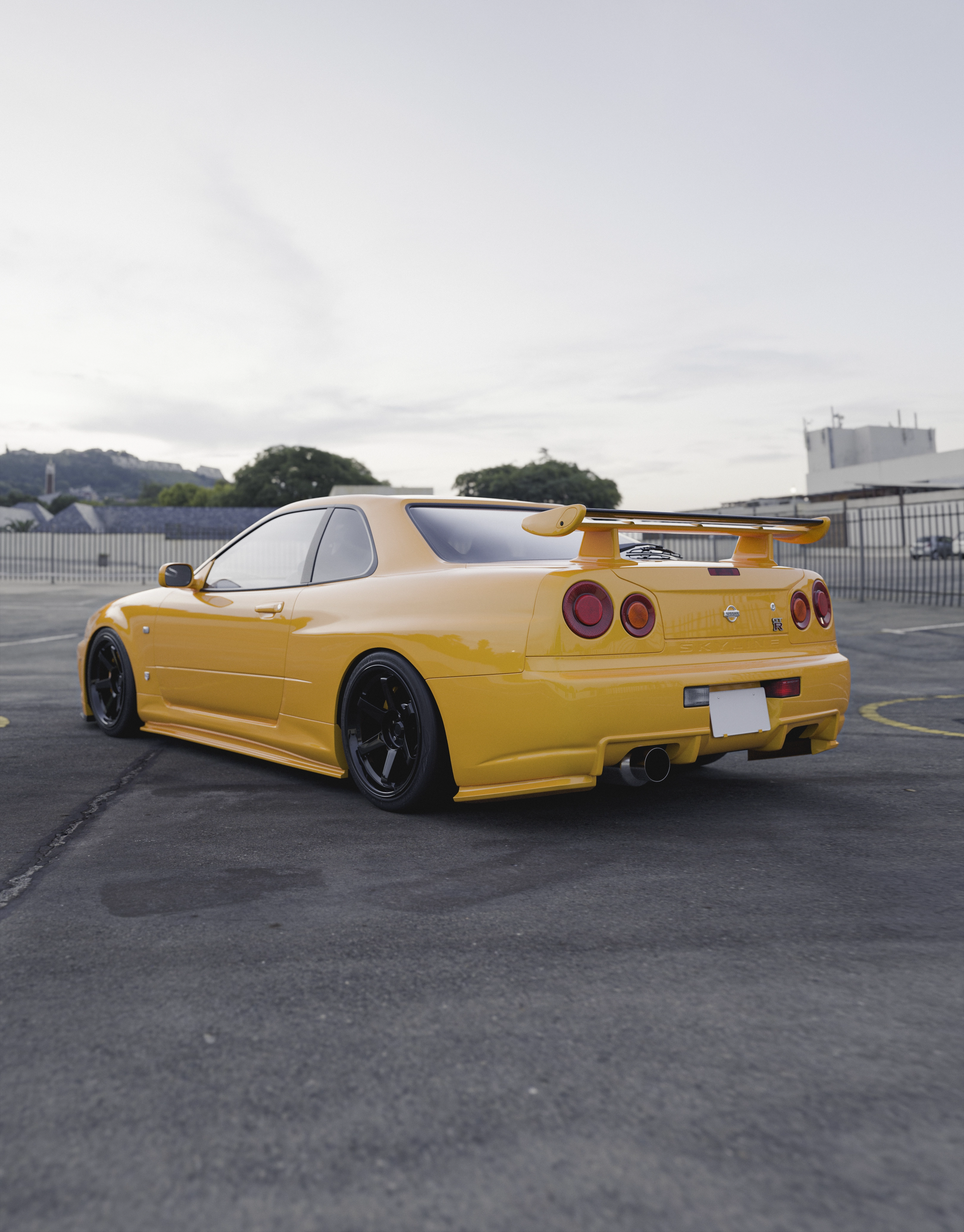 Nissan Skyline R34 GTR — automotive 3D model, view 4