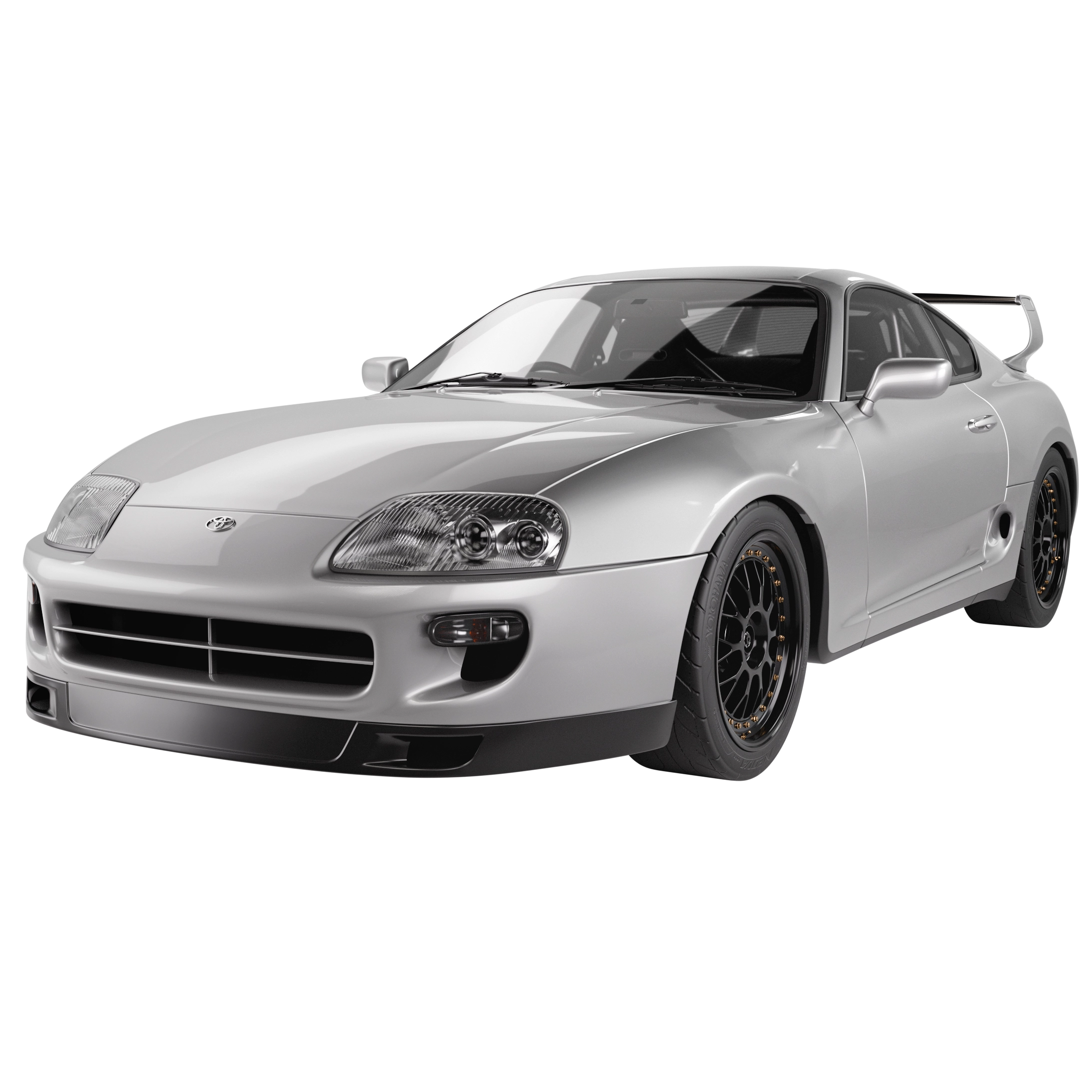 Toyota Supra A80 MK4 — automotive 3D model, view 1