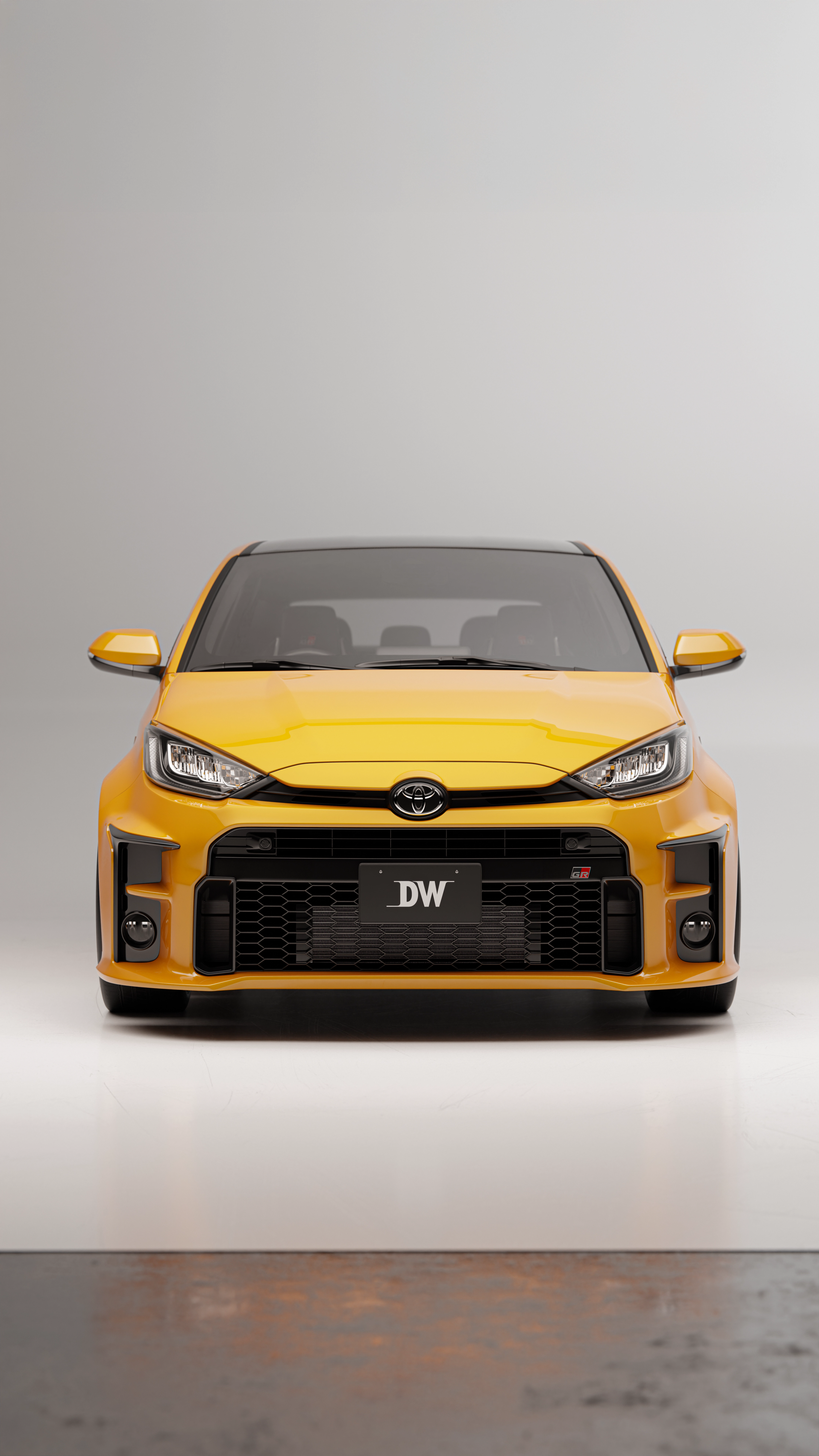 Toyota Yaris GR 2021 — automotive 3D model, view 1
