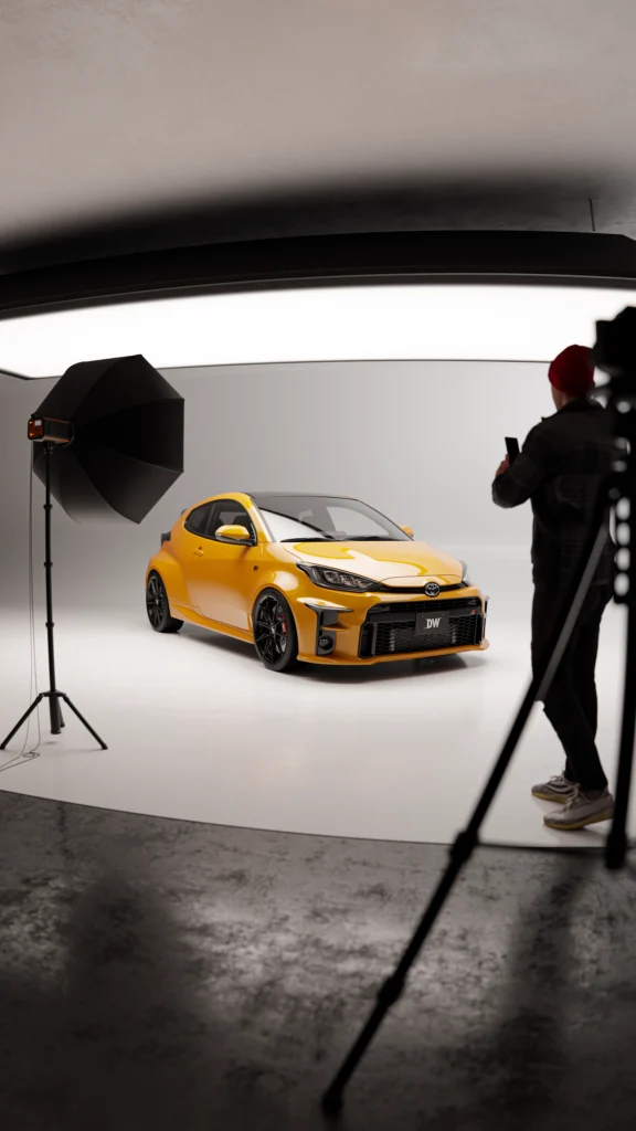 Toyota Yaris GR 2021 — automotive 3D model, view 4
